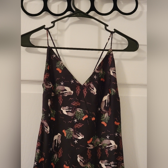 Zara Mermaid Printed Dress NWT - Picture 5 of 8